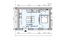 Budapest VII. kerület Квартира (кирпичная) 23