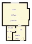 Budapest II. kerület Wohnung (Ziegel) 6