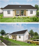 Kiskunlacháza Совмещенный дом 1