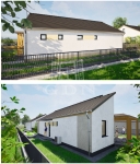 Kiskunlacháza Совмещенный дом 2