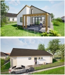 Kiskunlacháza Совмещенный дом 3